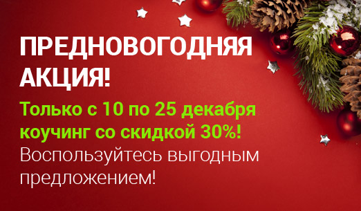 Предновогодняя акция